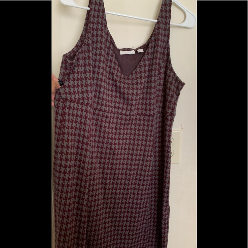 Stretchy plaid like dress